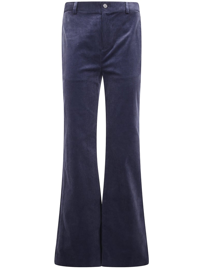 kaeden full length flat front trousers by Selfnex