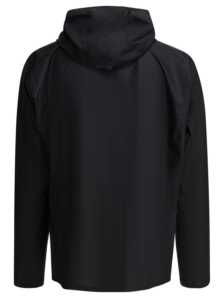 black nylon jacket by Selfnex