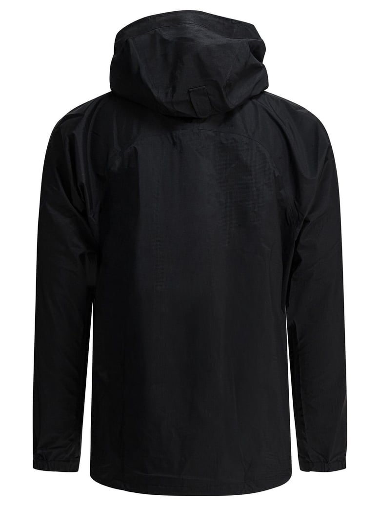 black nylon jacket by Selfnex