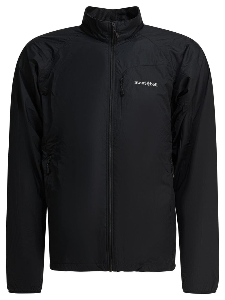 black nylon light shell jacket by Selfnex