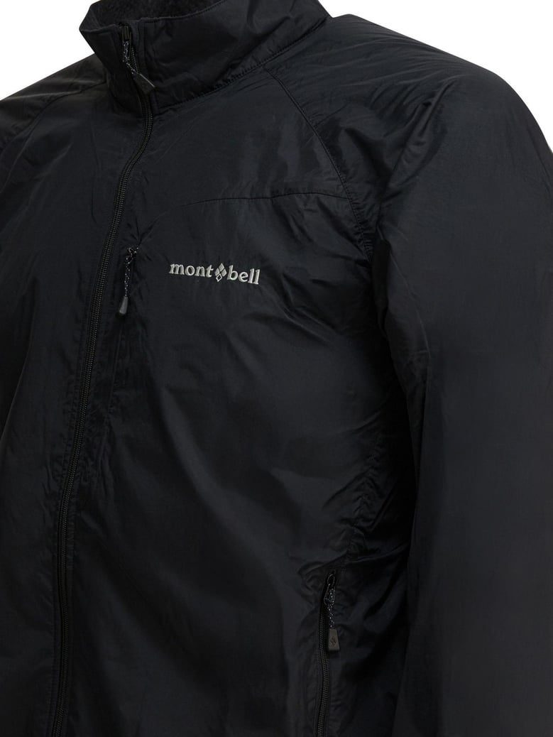 black nylon light shell jacket by Selfnex