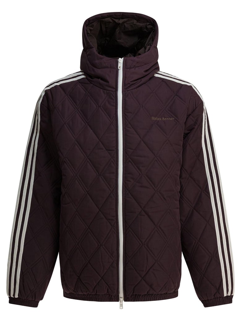 bordeaux recycled polyester jacket by Selfnex