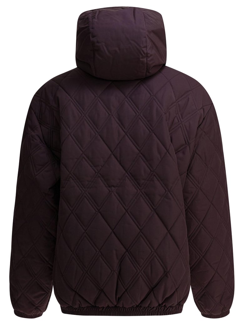 bordeaux recycled polyester jacket by Selfnex