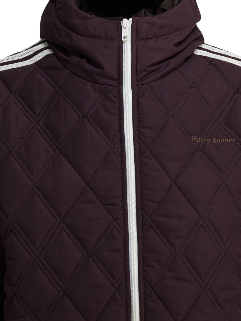 bordeaux recycled polyester jacket by Selfnex
