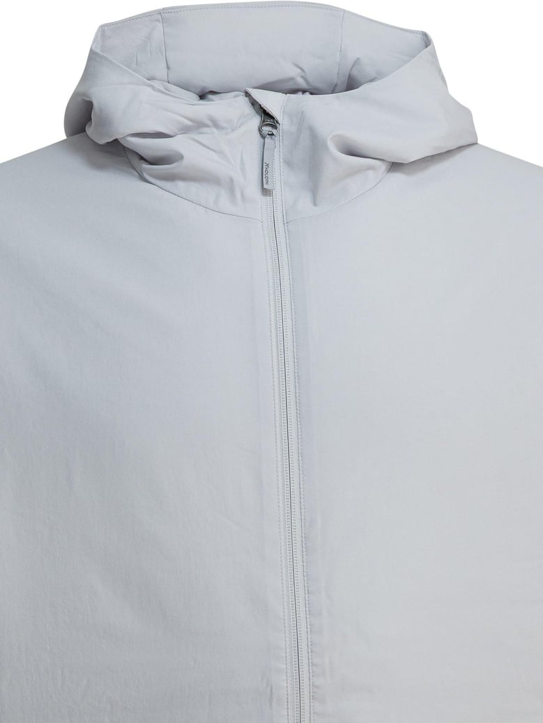 grey recycled polyester blend jacket by Selfnex