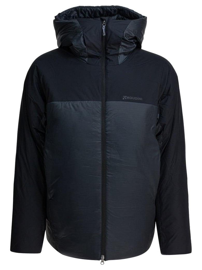 black recycled polyester jacket by Selfnex
