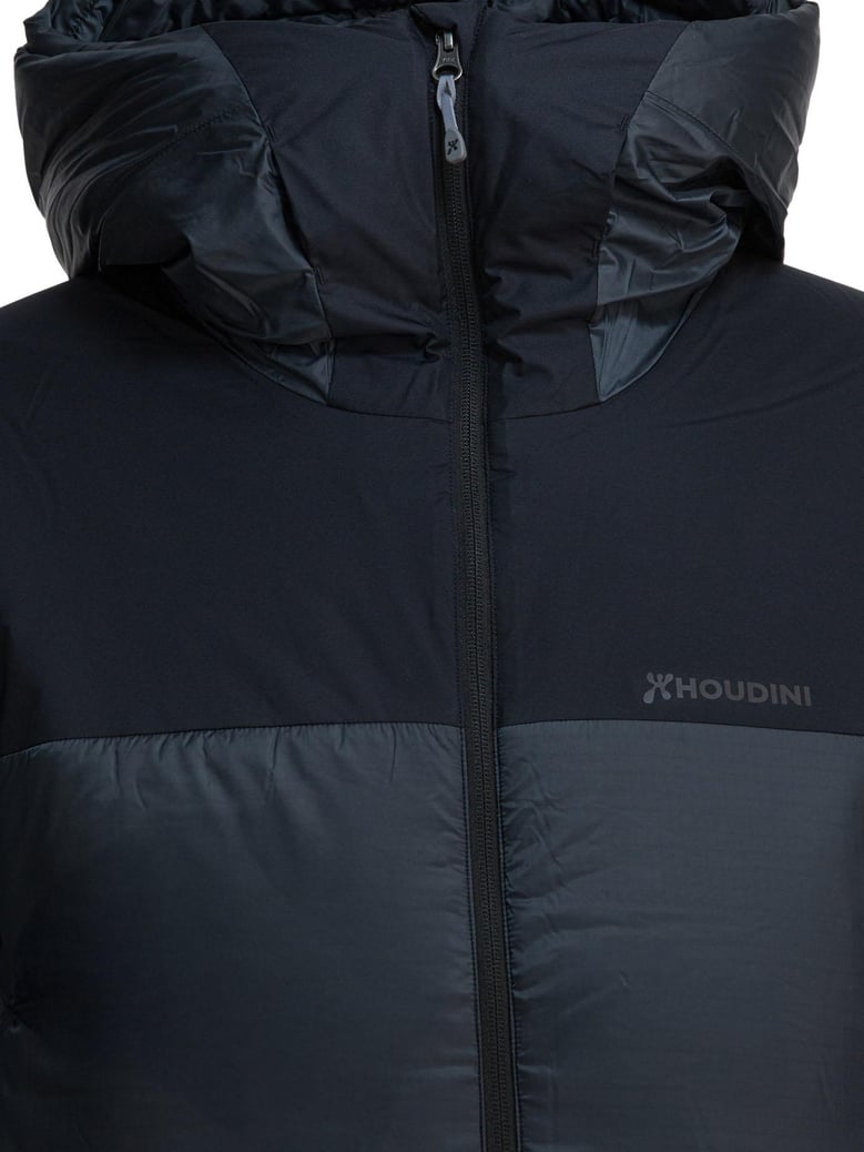 black recycled polyester jacket by Selfnex