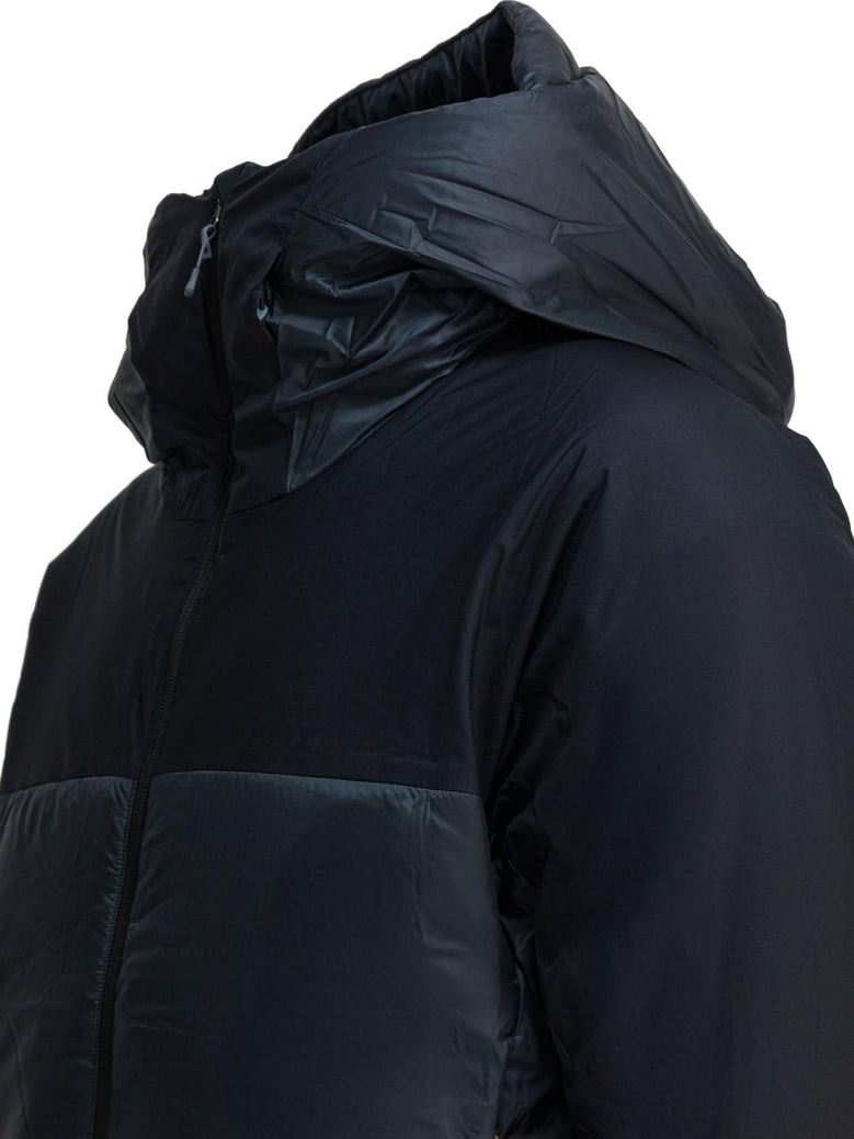 black recycled polyester jacket by Selfnex