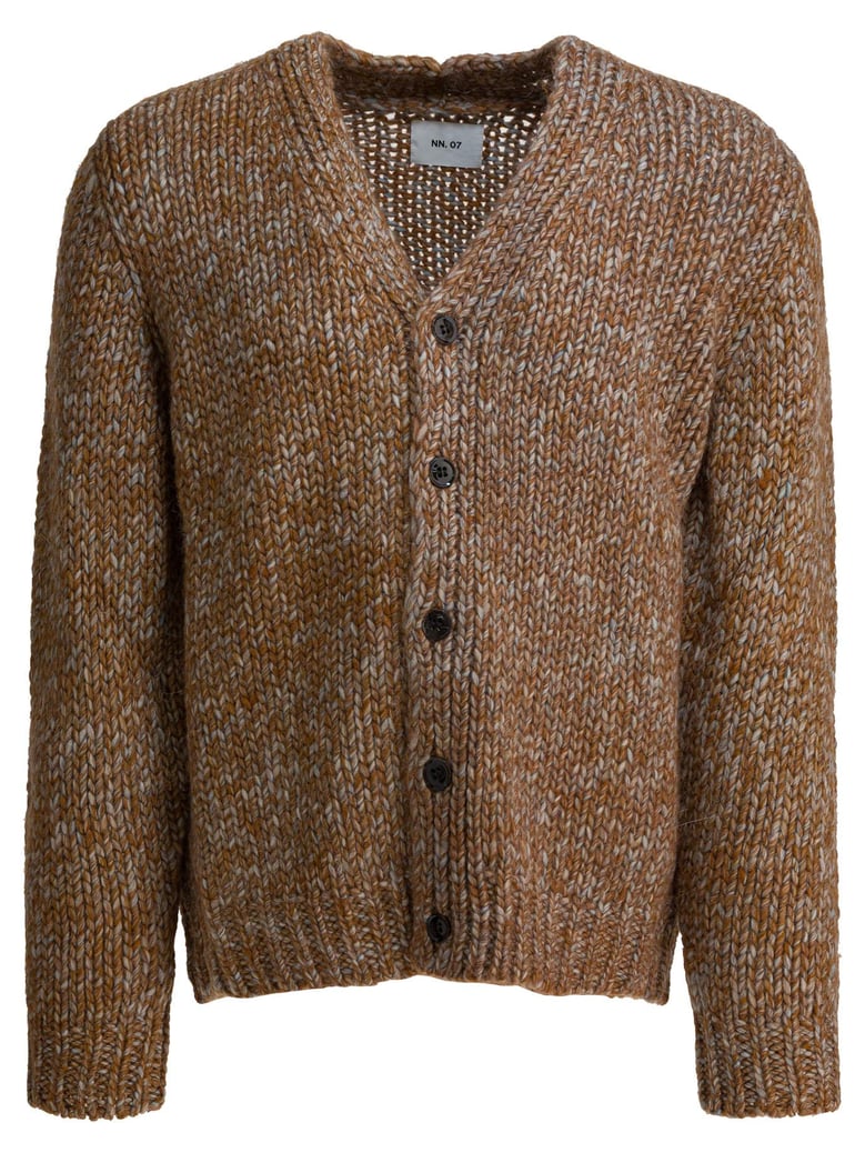 beige wool alpaca blend knitwear by Selfnex