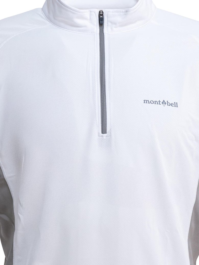 white polyester long sleeve sweatshirt by Selfnex