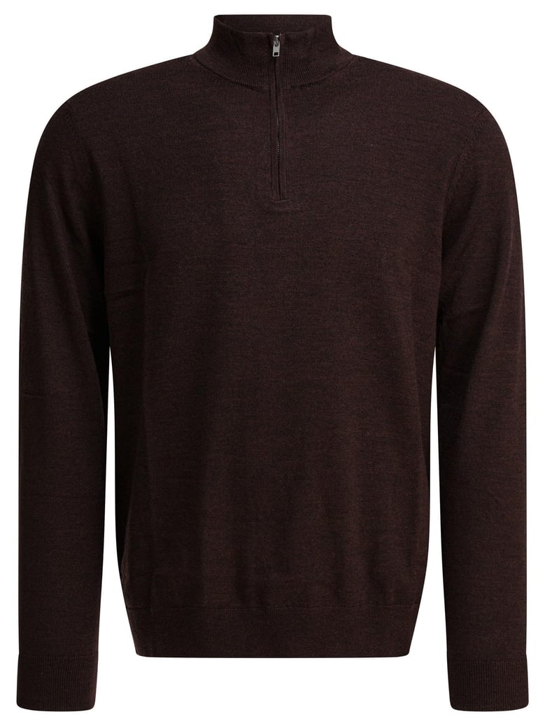 brown organic cotton knitwear by Selfnex