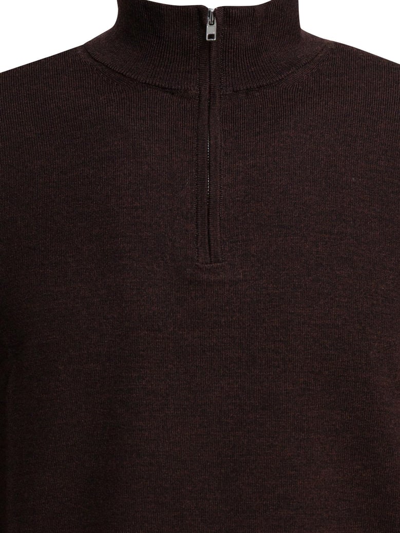 brown organic cotton knitwear by Selfnex