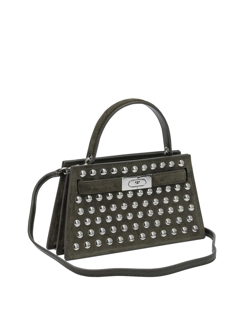 green suede handbag by Selfnex