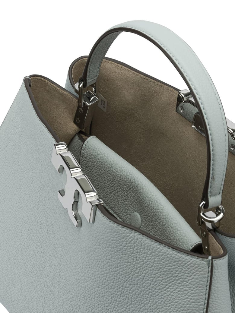light blue cow leather handbag by Selfnex