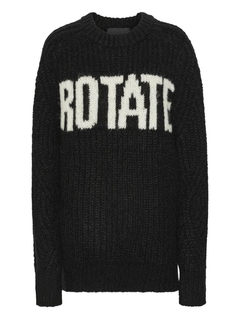 knitted logo sweater by Selfnex