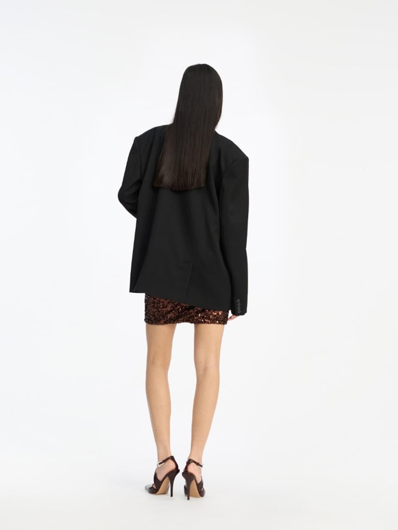 sequins sleeveless dress by Selfnex