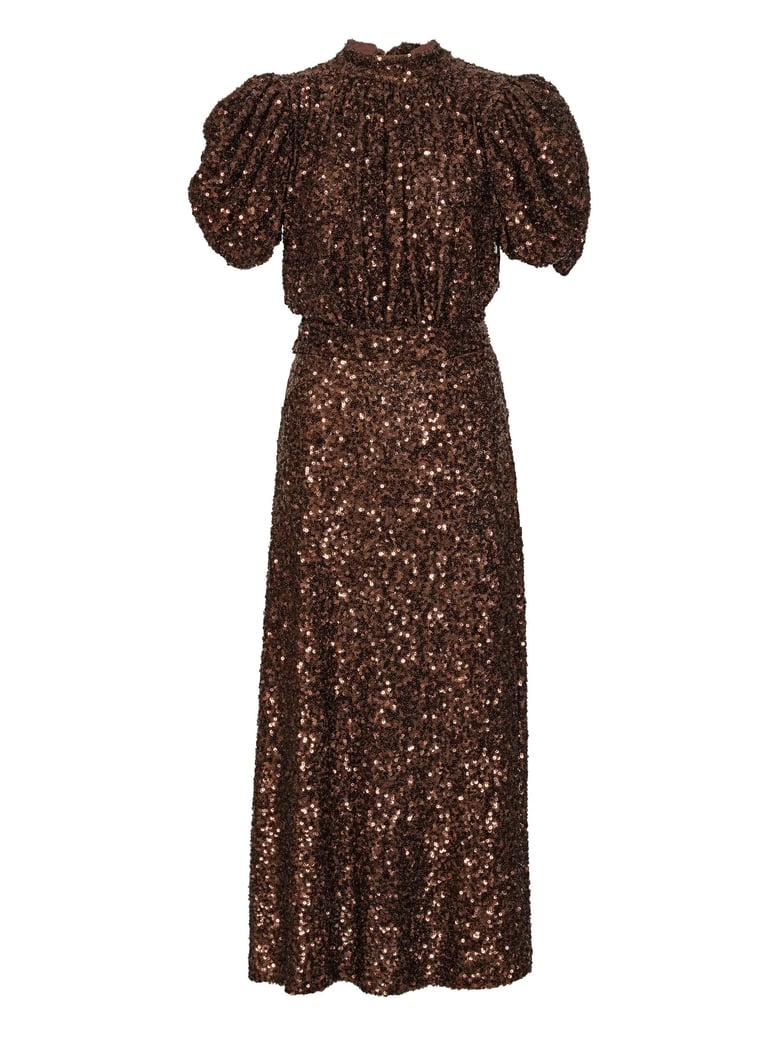 sequin midi dress by Selfnex