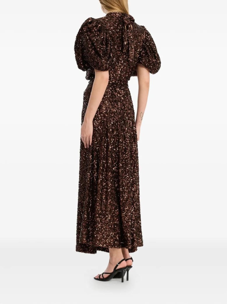 sequin midi dress by Selfnex