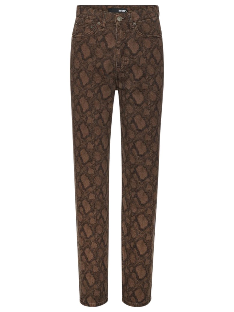 printed jeans by Selfnex
