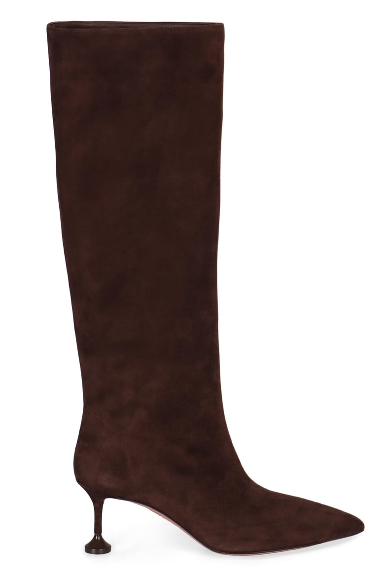 lyla boots in suede by Selfnex