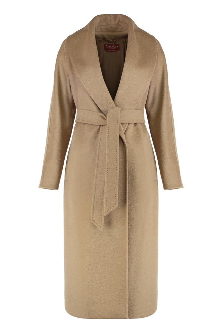 coat in cashmere blend by Selfnex
