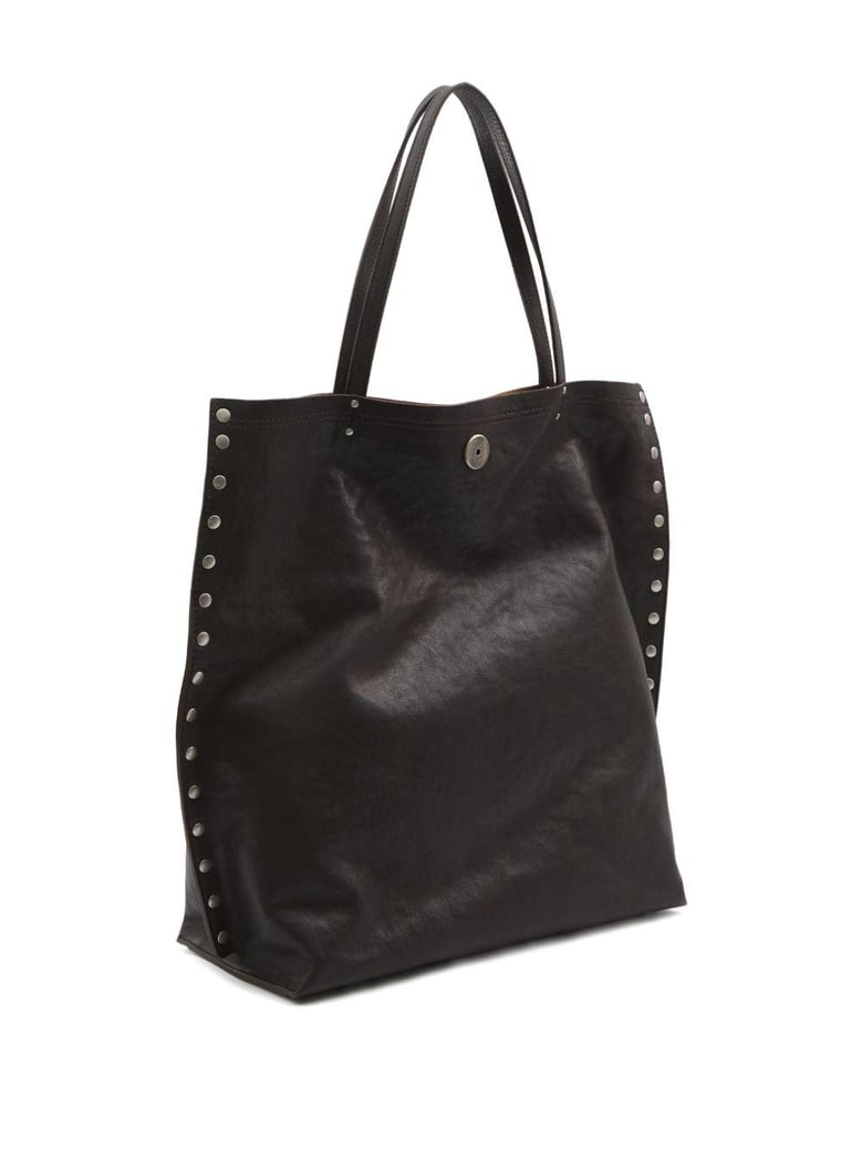 a spasso tabacco medium leather handbag by Selfnex