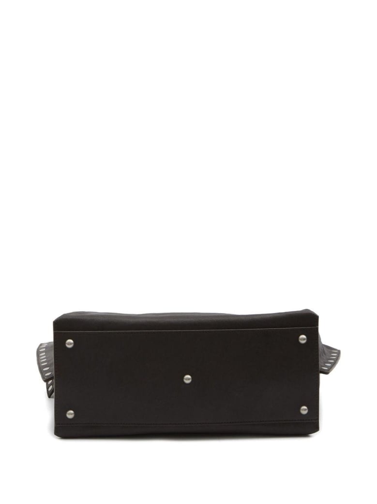a spasso tabacco medium leather handbag by Selfnex