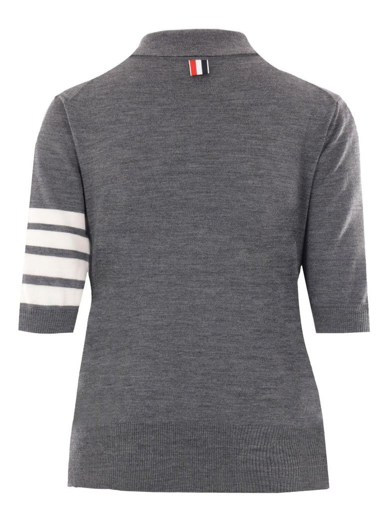 wool polo shirt by Selfnex