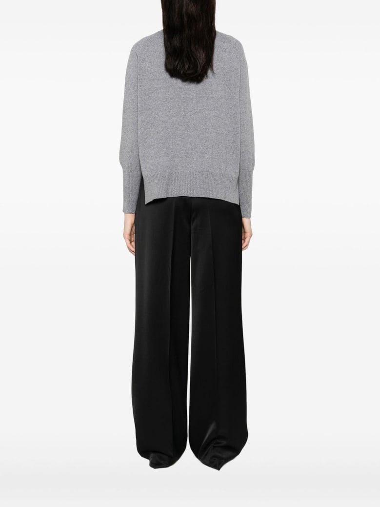 wool crewneck sweater by Selfnex