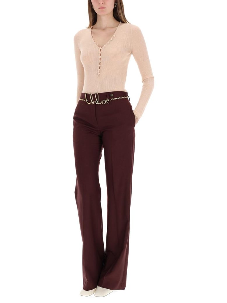 ribbed knit with buttons by Selfnex