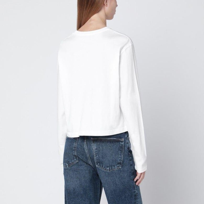 white organic cotton top by Selfnex