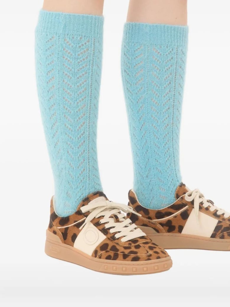 upvillage sneakers in ponyeffect calfskin by Selfnex