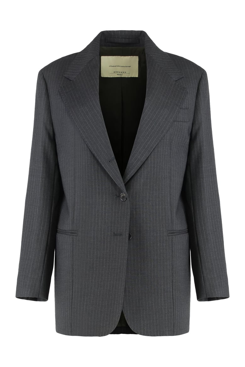 wool fabric blazer by Selfnex