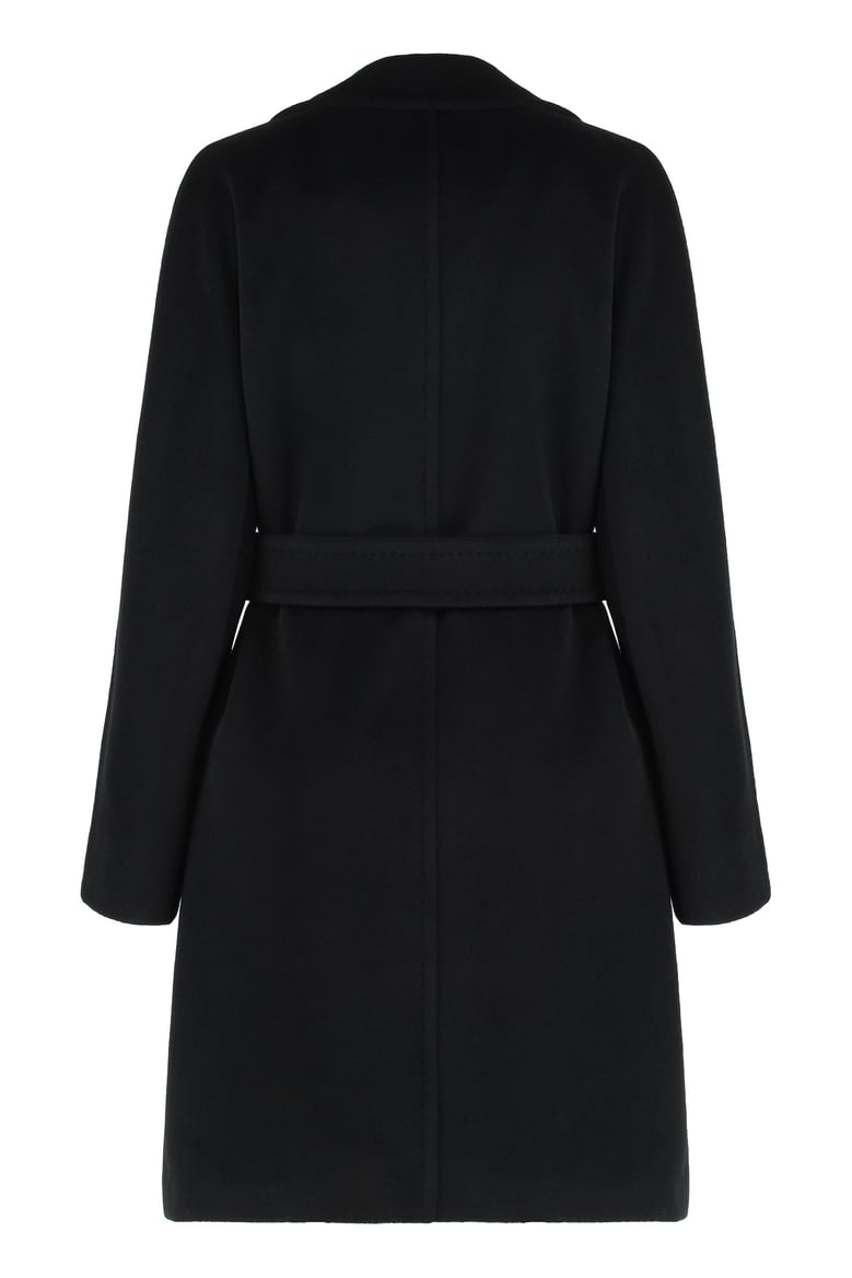 robe coat in beaver wool by Selfnex