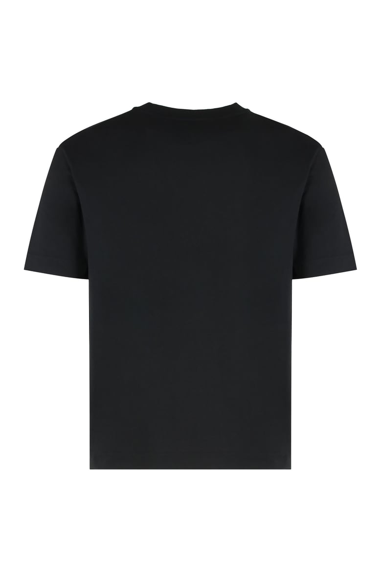 set of three crew-neck t-shirts in cotton by Selfnex