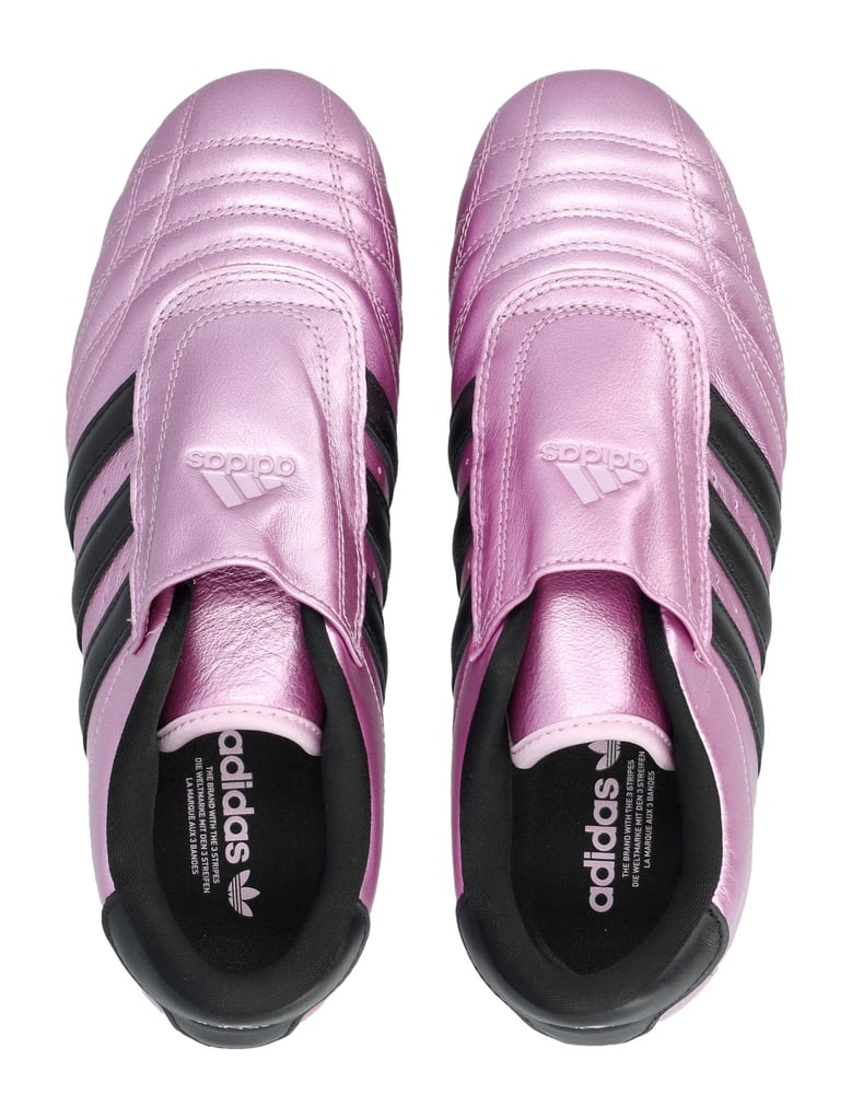 adidas metallic taekwondo slip-on shoes by Selfnex