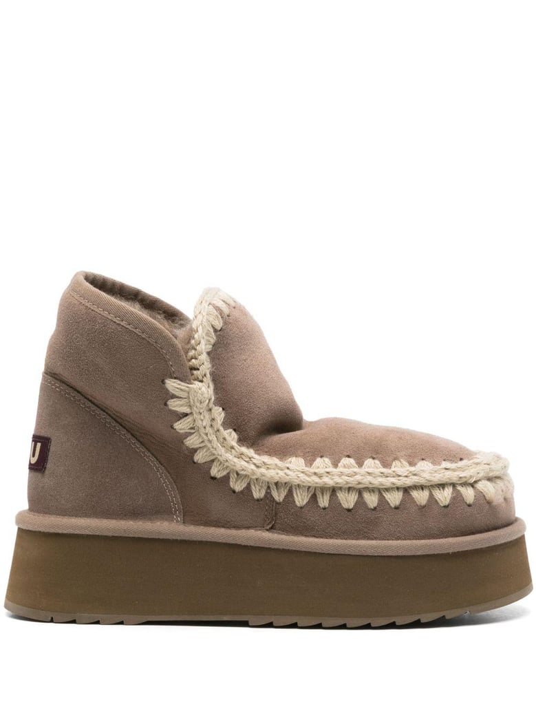 mini eskimo platform boots by Selfnex