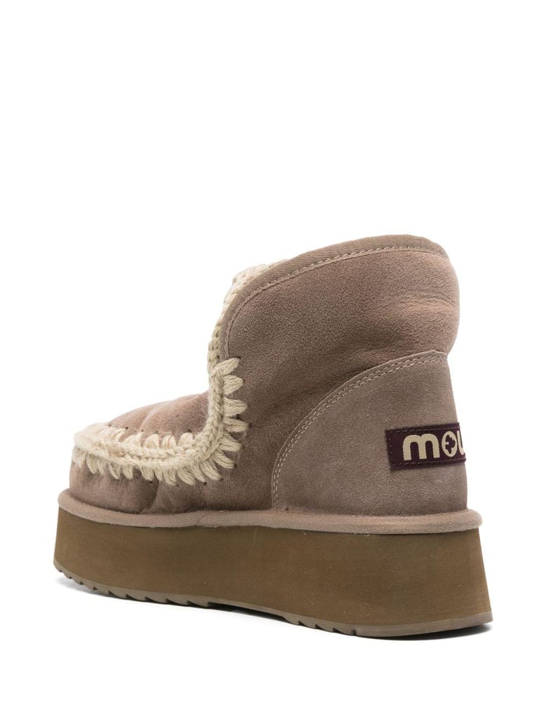 mini eskimo platform boots by Selfnex