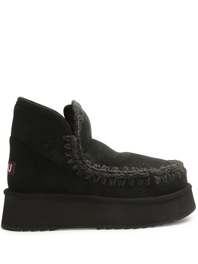 mini eskimo platform boots by Selfnex