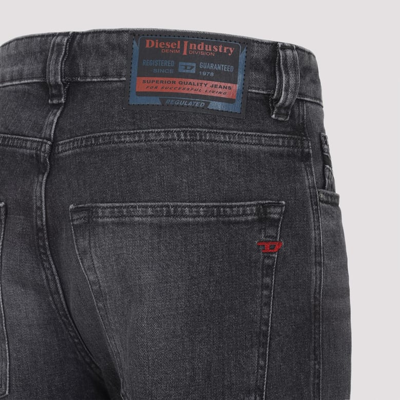 black 1988 d-ark cotton jeans by Selfnex