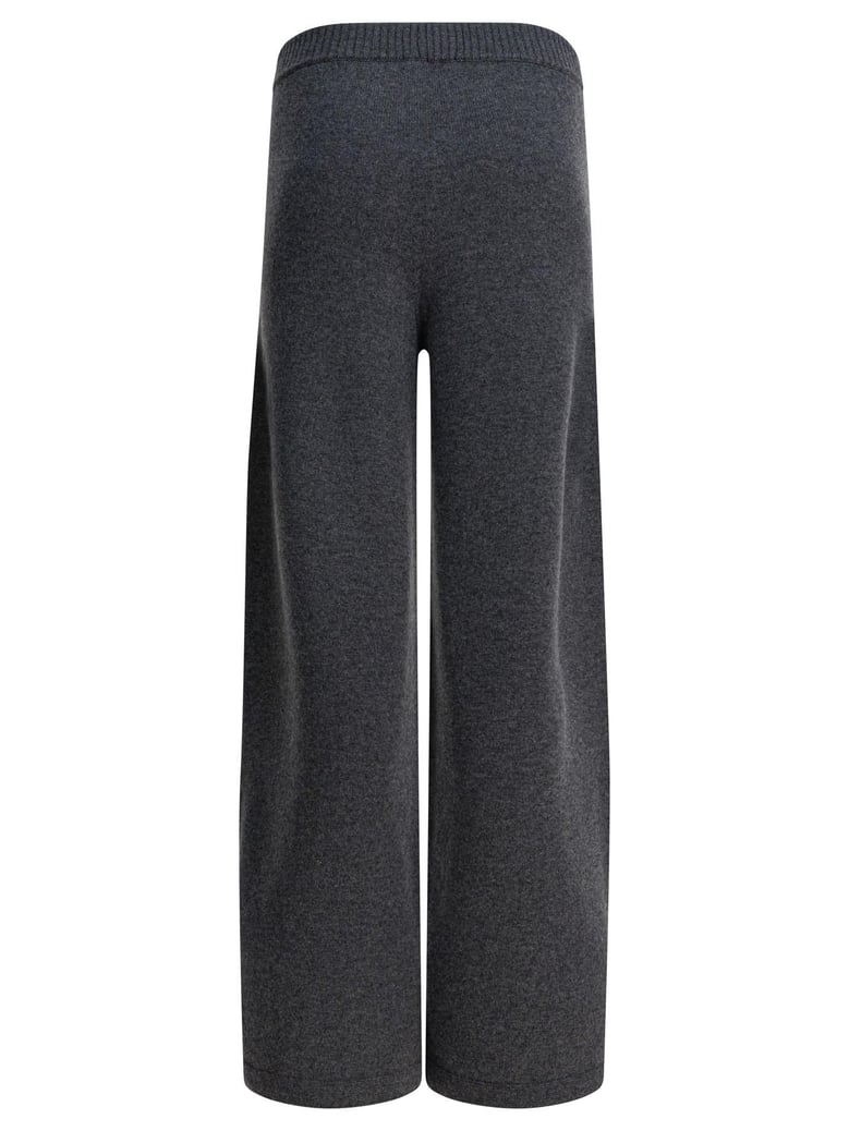 grey cashmere trousers by Selfnex