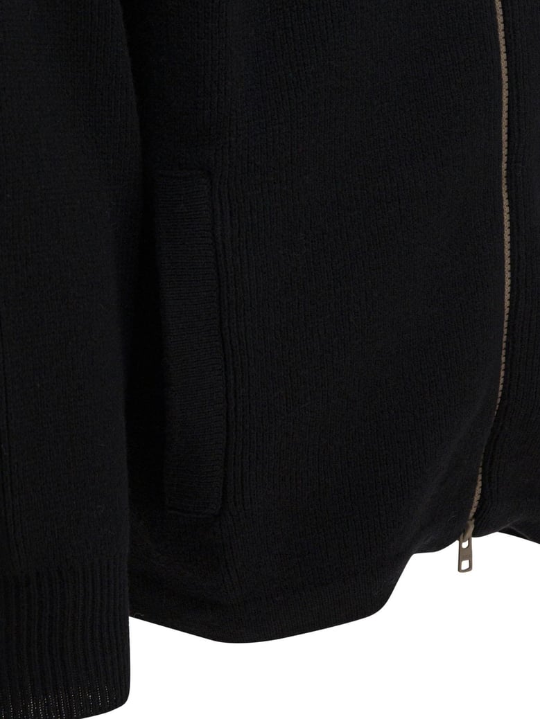 black wool jacket by Selfnex
