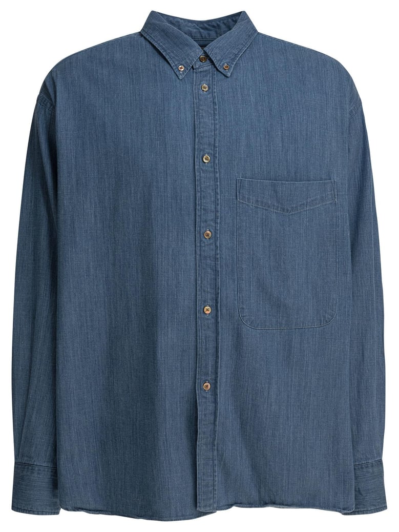 light blue cotton shirt by Selfnex