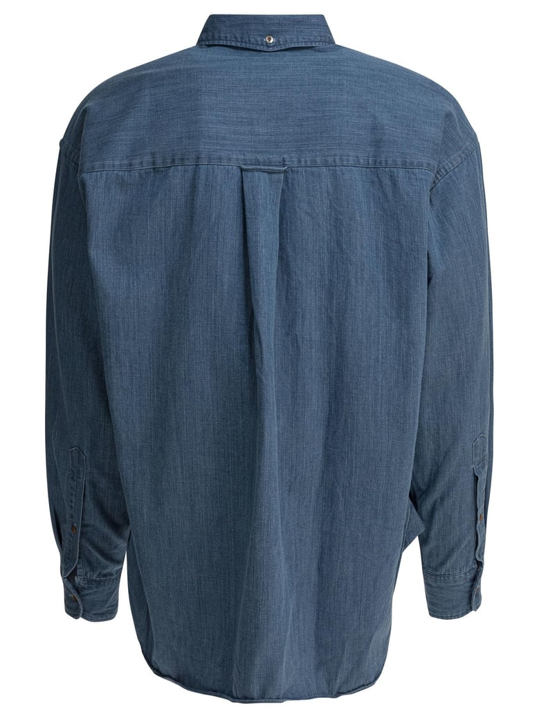 light blue cotton shirt by Selfnex