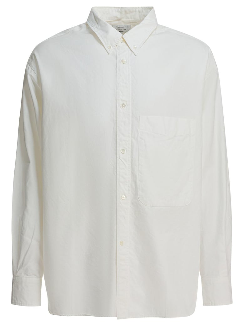 white cotton shirt by Selfnex