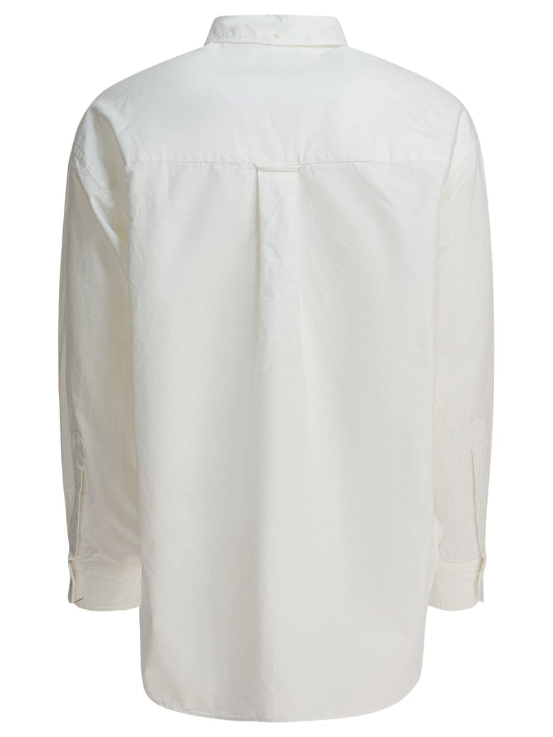 white cotton shirt by Selfnex