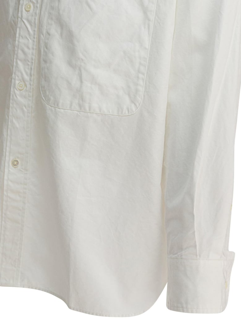 white cotton shirt by Selfnex