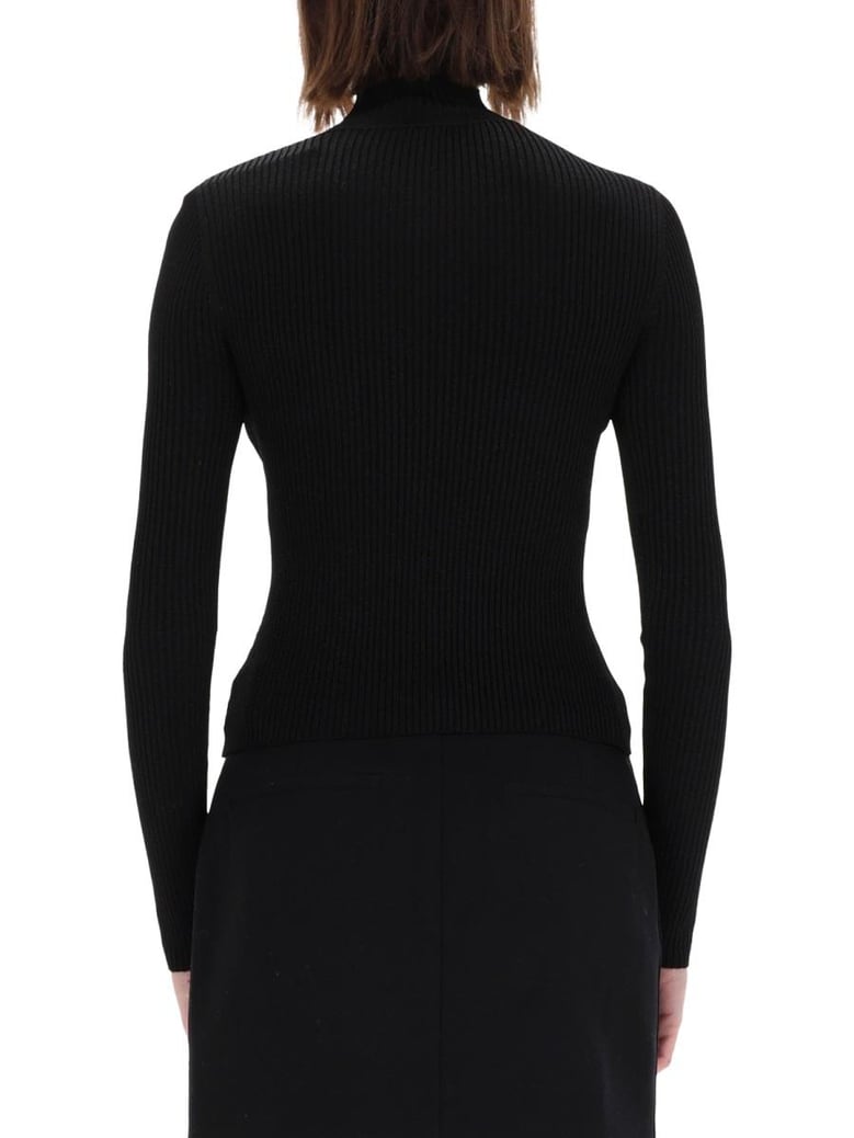 ribbed top with buckle by Selfnex