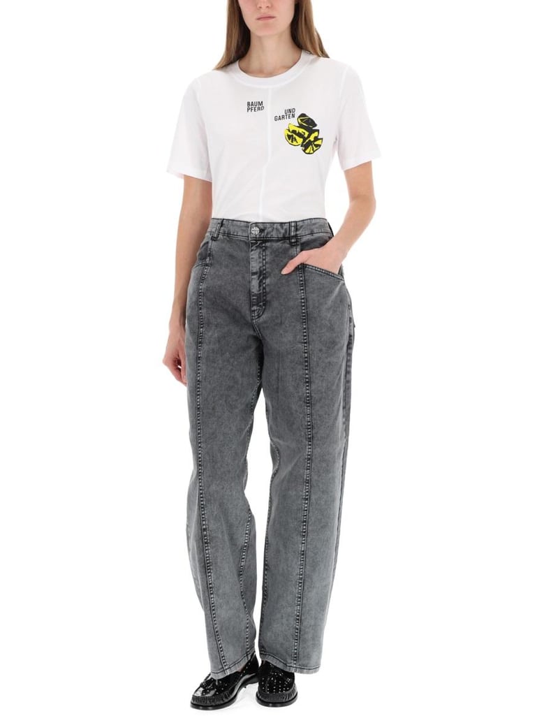 asymmetrical jawos tshirt by Selfnex