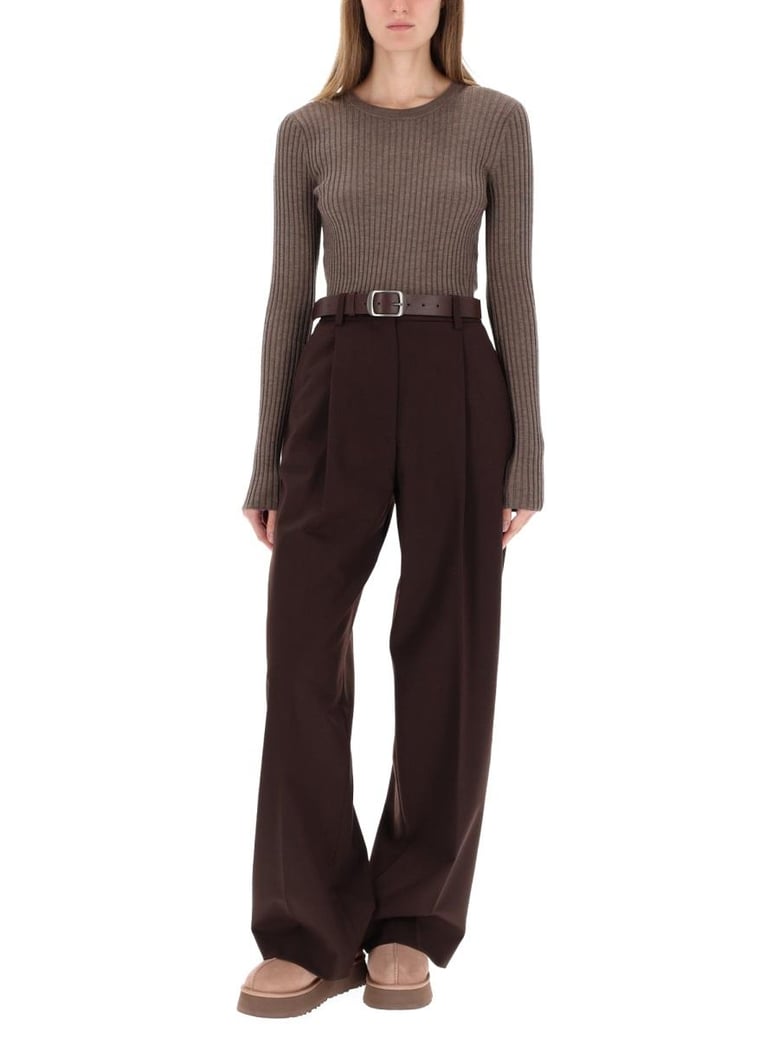 ribbed top with open back by Selfnex